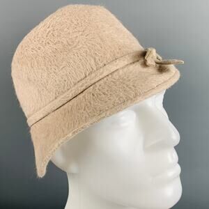 JENNIFER OUELLETTE Beige Bow Hat